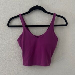 Lululemon Align Tank Size 4 Moonlight Magenta Nulu Athleisure Gym Workout